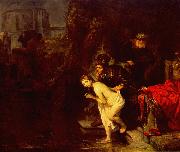 REMBRANDT Harmenszoon van Rijn Suzanna in the Bath oil painting
